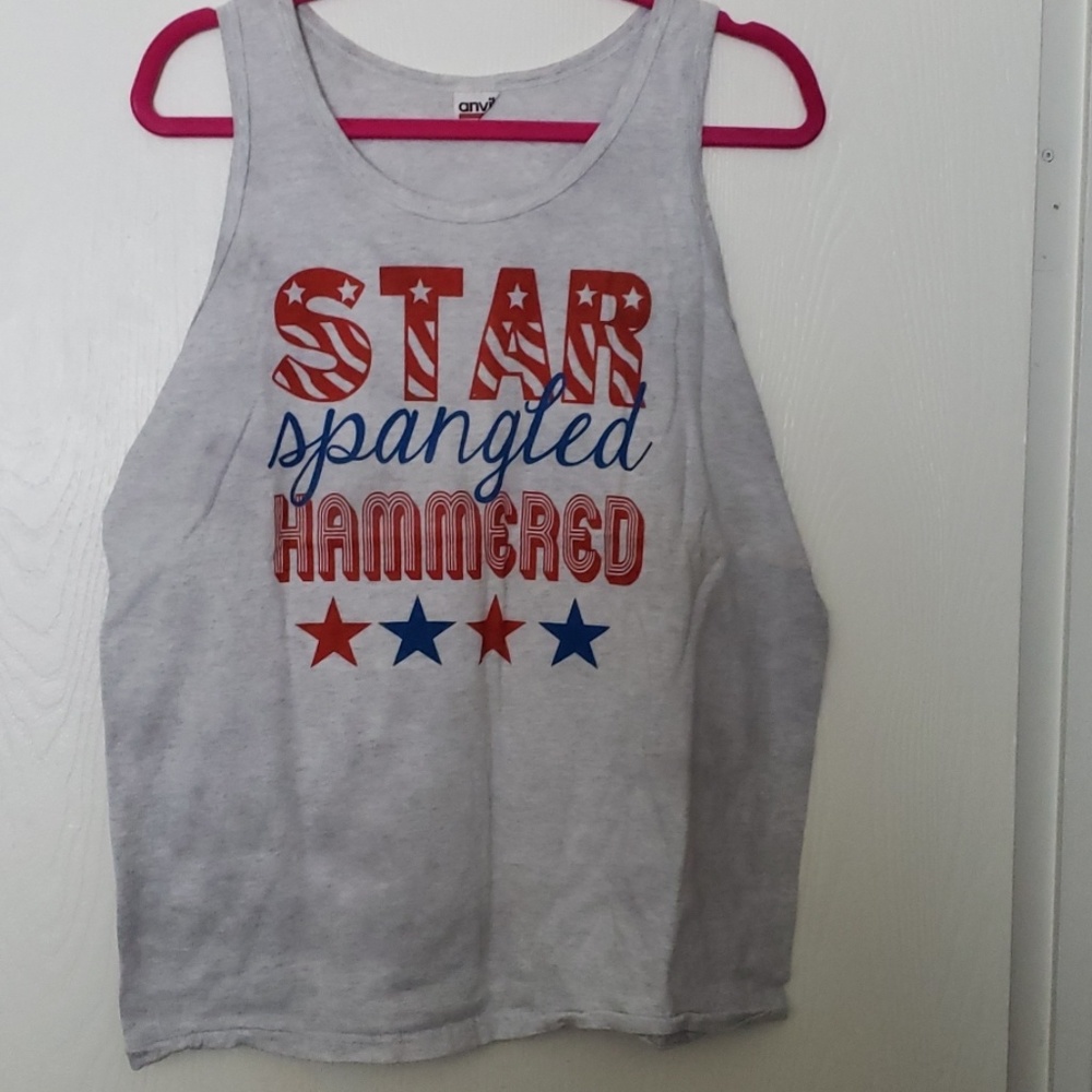 4th of july muscle tank